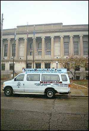 Screwed Kenosha Style truck