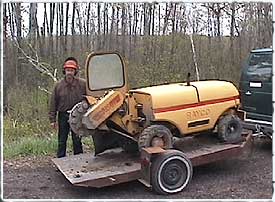 Bernie & stump grinder